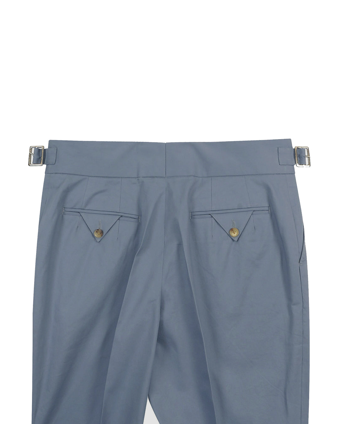 Gurkha-Hose in weicher blaugrauer Stretch-Twill-Hose