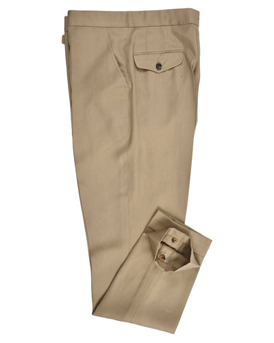 Chino d'été kaki