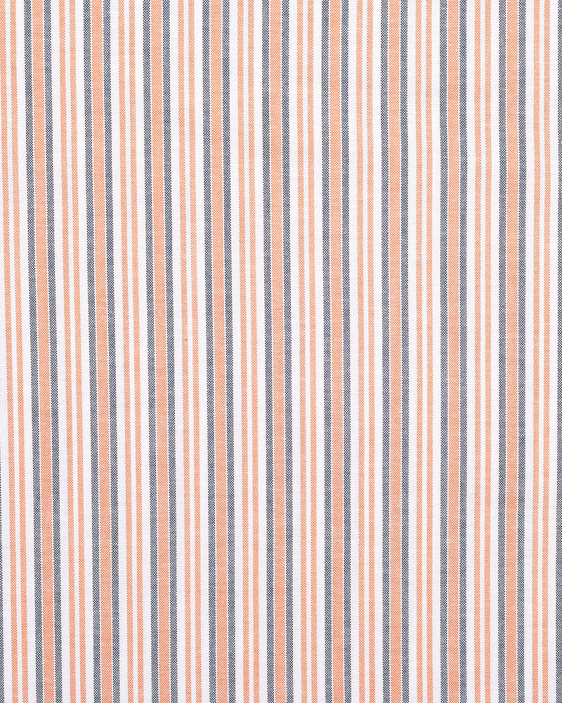 Oxford: Shades of Orange Stripes