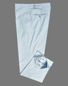 Pantalon en sergé bleu clair