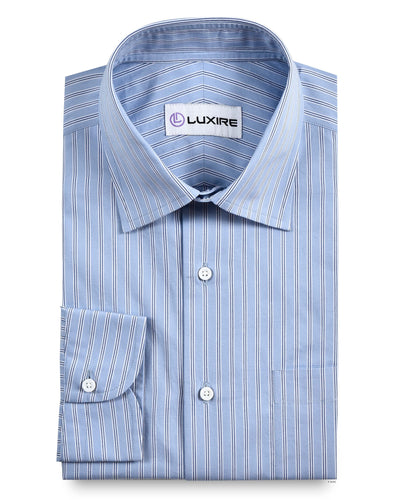 Rayures alternées bleu marine