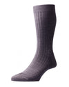 Pantherella LABURN Merino Rib - Dunkelgrau