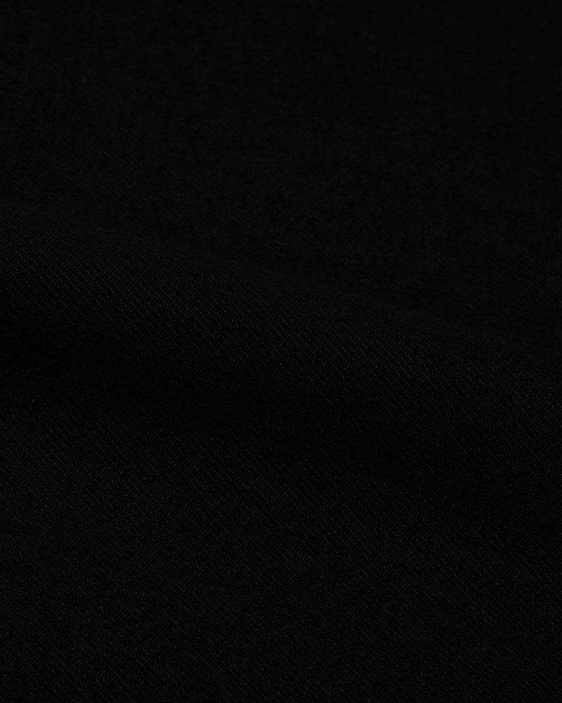 Sondrio Cotton : Twill denim épais noir