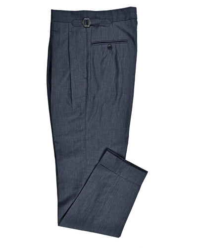 Marineblauer Chambray