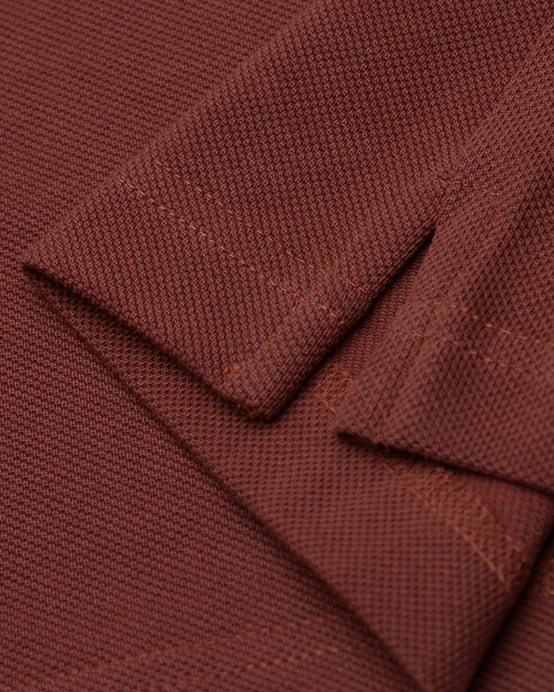 EZS Aria Rust Langarm-Polo