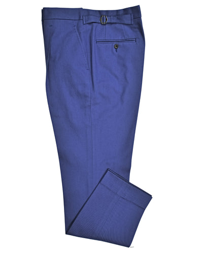 Chino en sergé violet clair