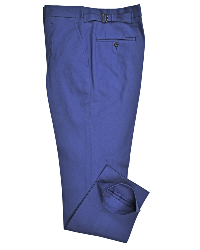 Chino en sergé violet clair