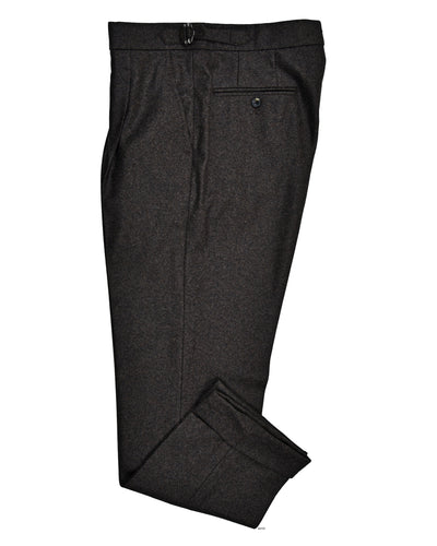 VBC 100 % Wolle: Dunkelbrauner Flanell