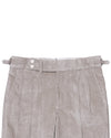 Modrone Cord Seersucker Beige - 8 Wale