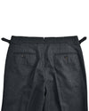Pantalon habillé en flanelle de laine grise Dugdale