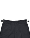 Pantalon en sergé gris anthracite foncé