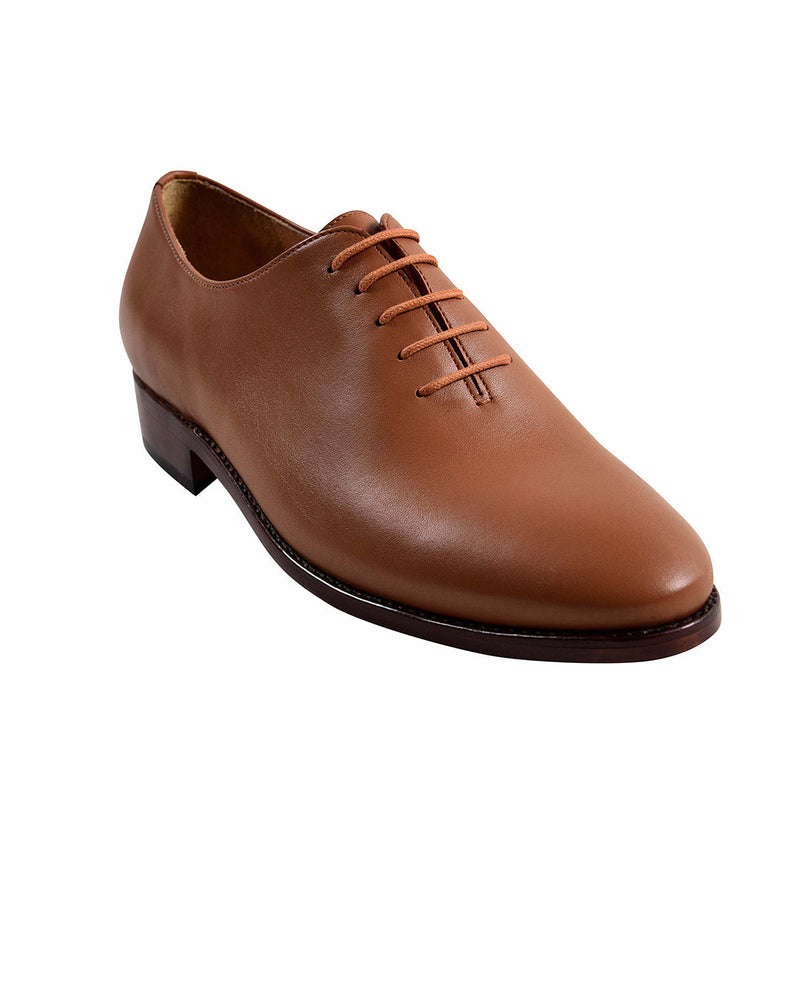 Wholecut-Oxfords Hellbraun