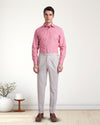Vitale Barberis Canonico – Wollflanell in Ecru