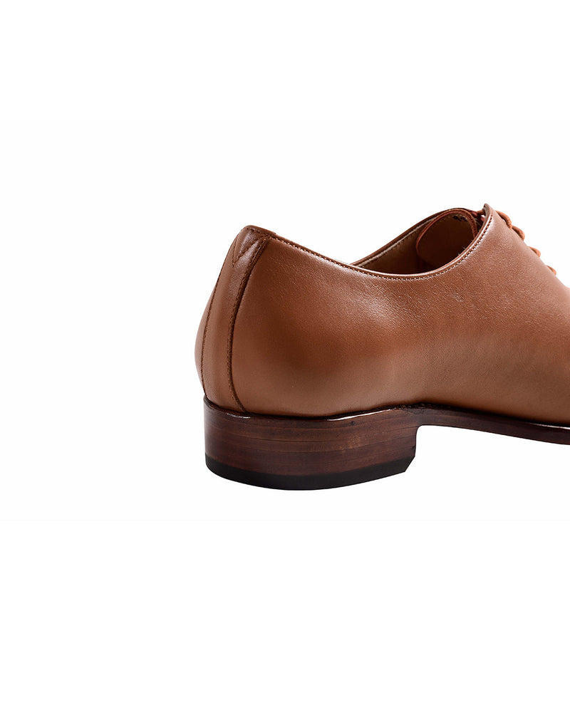 Wholecut-Oxfords Hellbraun