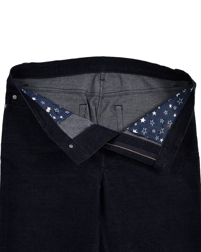 Indigofarbene 4-Wege-Stretch-Jeans