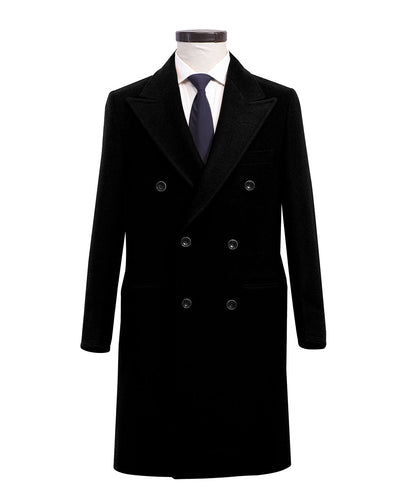 Luxire Wollmantel in Schwarz