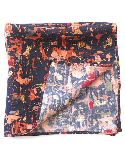 Pochette noire abstraite