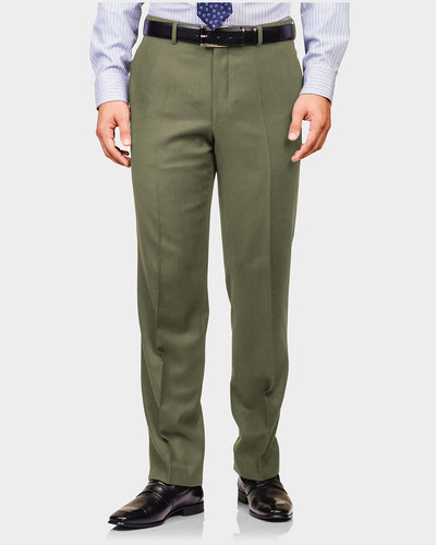 Sergé beige et vert mousse de Brisbane