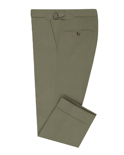 Sergé beige et vert mousse de Brisbane