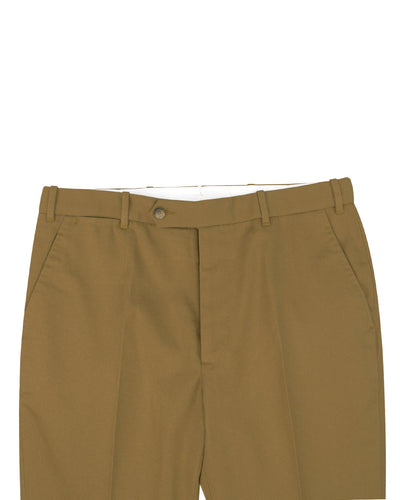 Sergé de coton kaki Brisbane Moss Cavalry
