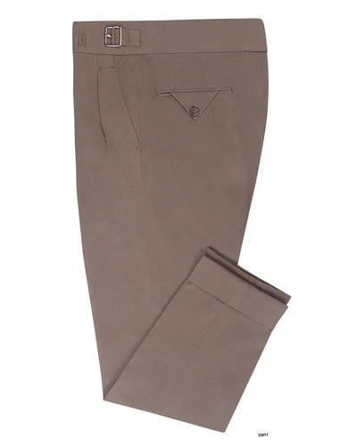 Sergé gris tabac Brisbane Moss