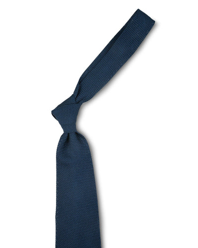 Grenadine Garza Feine Marineblaue Krawatte