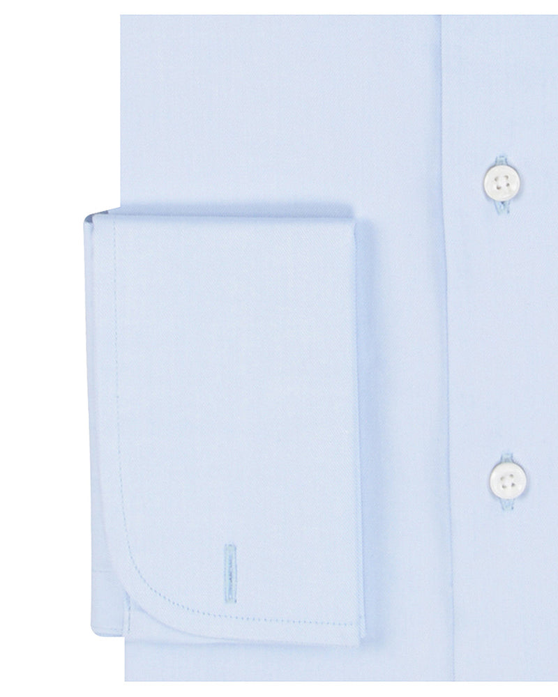 Brembana 2-Ply Giza Pale Blue Hampton Twill