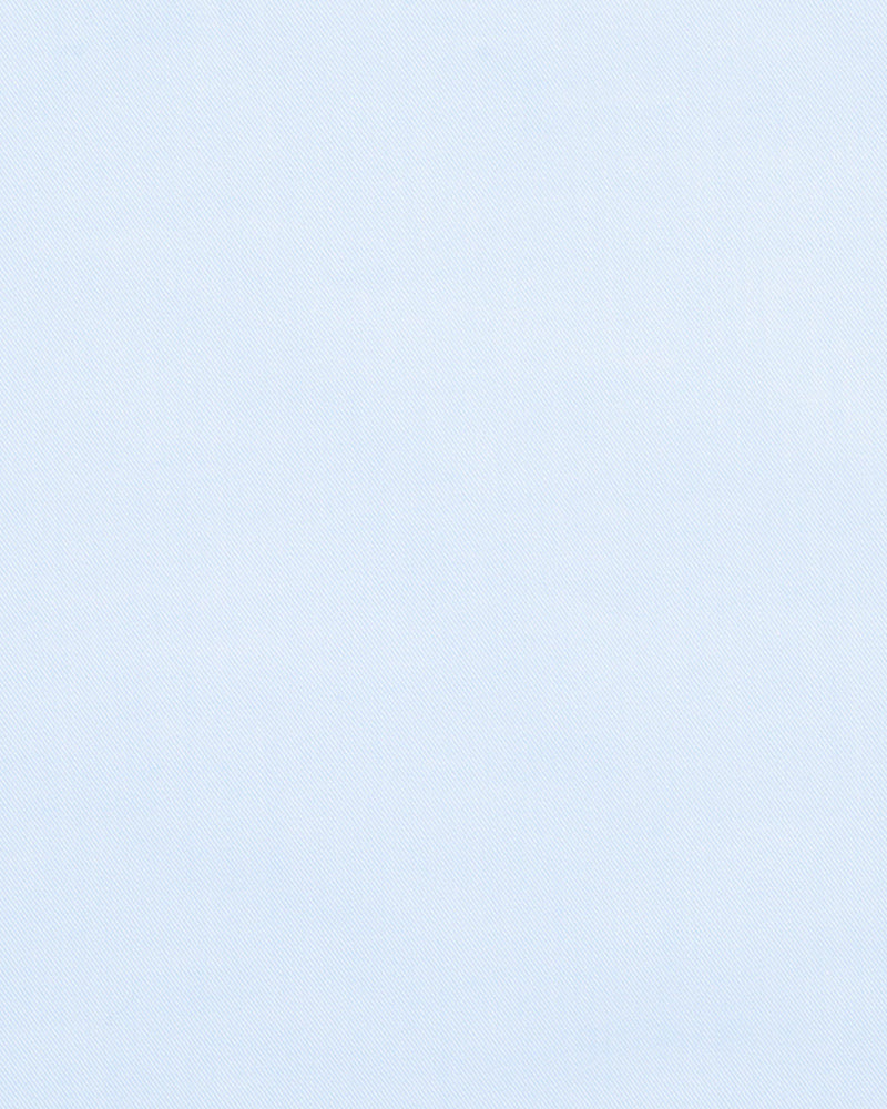 Brembana 2-Ply Giza Pale Blue Hampton Twill