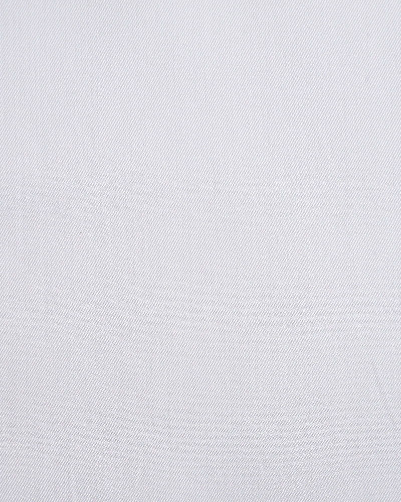 Brembana 2-lagiges Giza-Weiß-Business-Twill-Hemd
