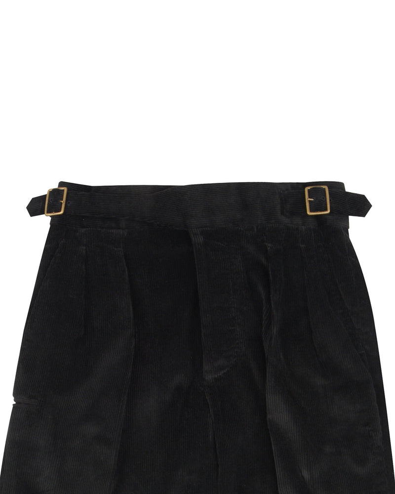 Brisbane Moss Black 10 Wale Cord