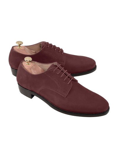 Nubuk Derby Burgund