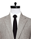 Dugdale Hellbraune Donegal-Tweedjacke