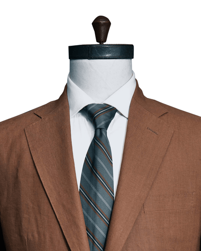 Dugdale Tabak Leinenjacke