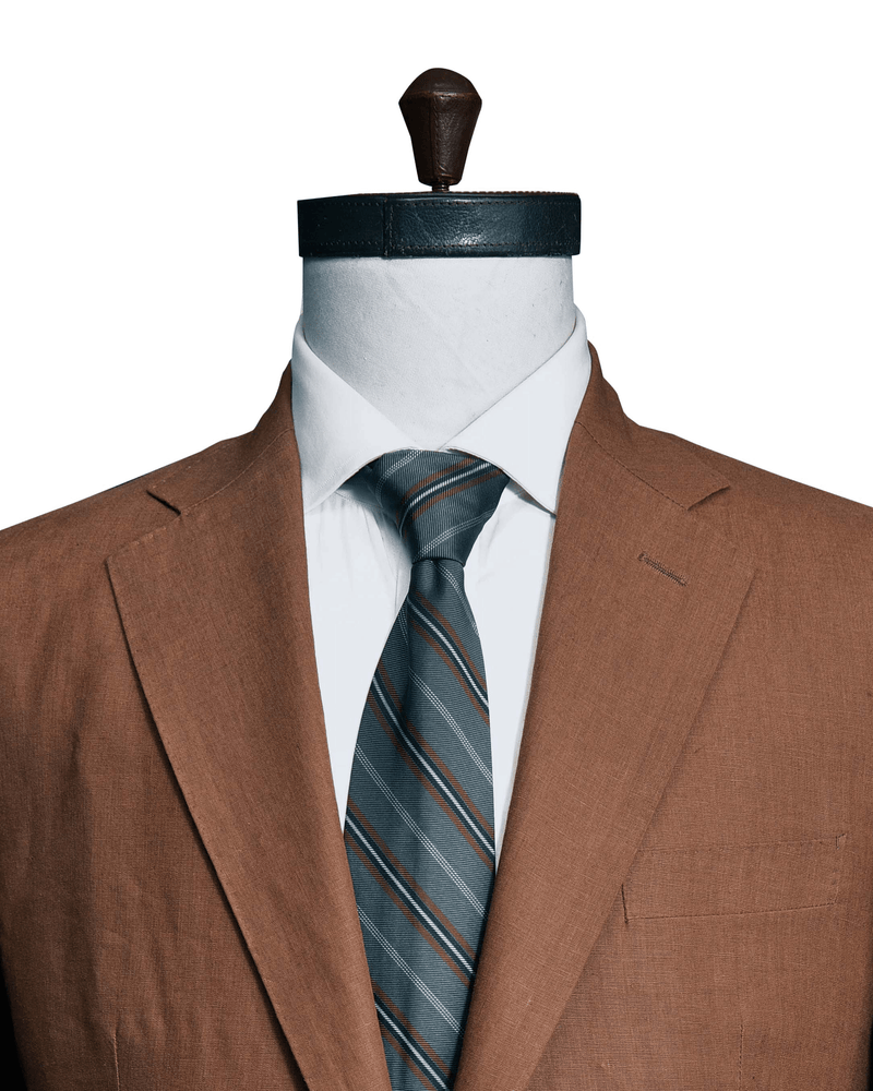 Dugdale Tabak Leinenjacke