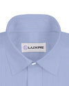 Baby Blue Whtile Candy Stripes Shirt