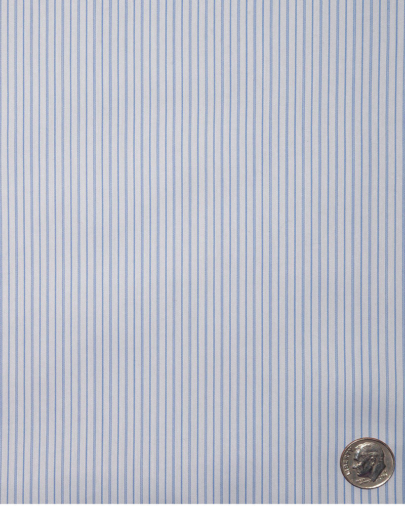 Blaue Bonbonstreifen