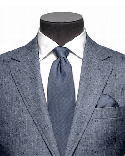 Veste Ethomas Slubby Airforce bleue