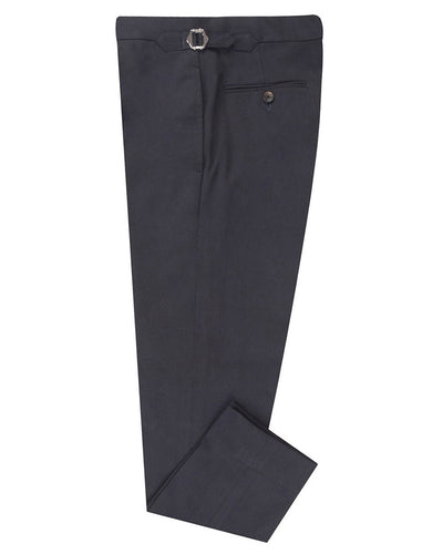 Waschbare Wolle Anthrazit Birdseye