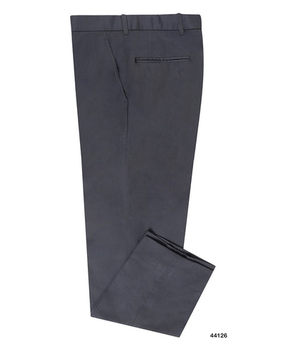 Chino : Sergé léger et doux Gris métal
