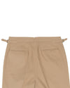Chino : Sergé doux taupe pâle