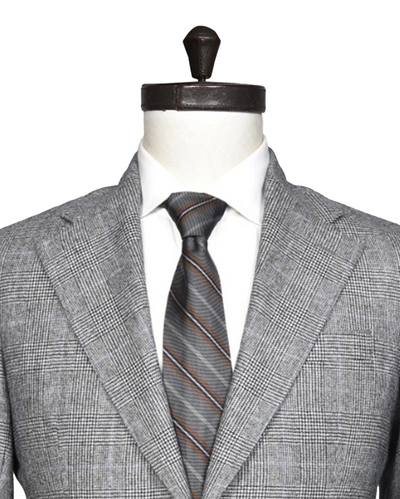 Minnis Flannel : Veste à carreaux Glen noirs