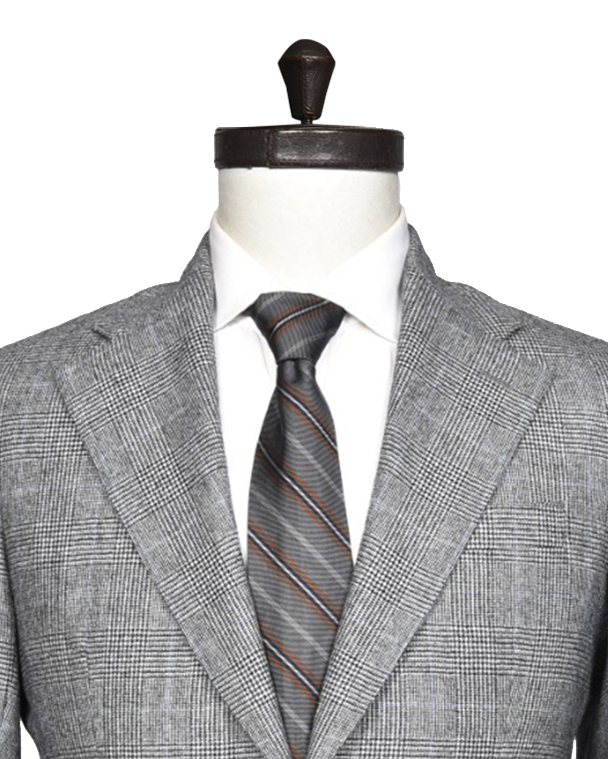 Minnis Flannel: Schwarze Glencheck-Jacke