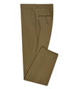 Anzughose aus britischer Khaki-Baumwolle