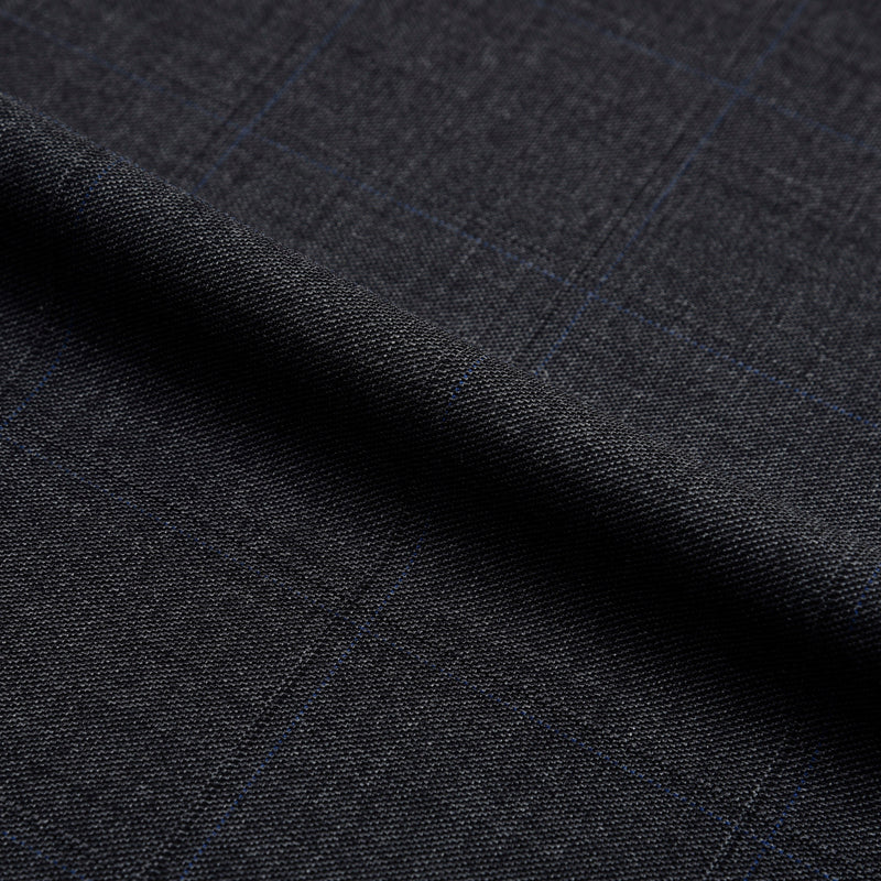 Drago: Super 160s Charcoal Prince of Wales Checks Anzug