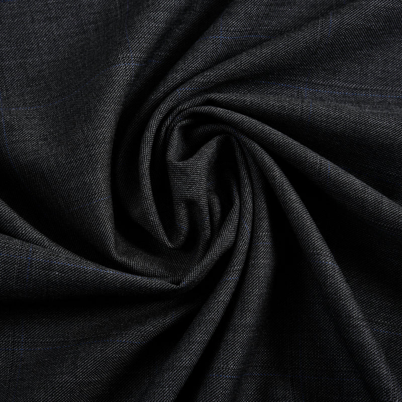Drago: Super 160s Charcoal Prince of Wales Checks Anzug