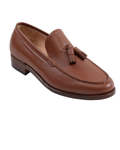Loafer mit Quasten Hellbraun