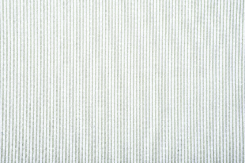 Hellgrünes Kleid Streifen Seersucker