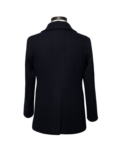 Dugdale Wool Peacoat - Marineblau