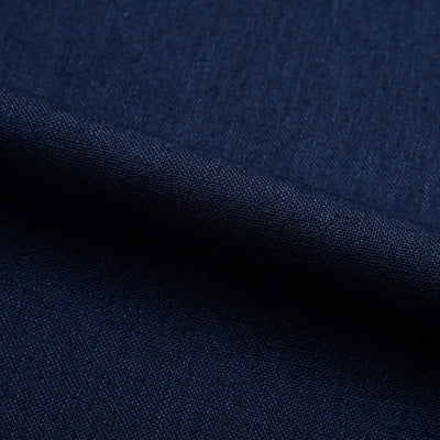 Marineblaue Anzughose aus Leinen „Fresco“