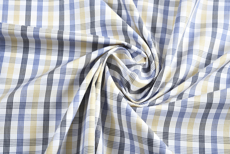 Country Blue Yellow Tatersall Shirt